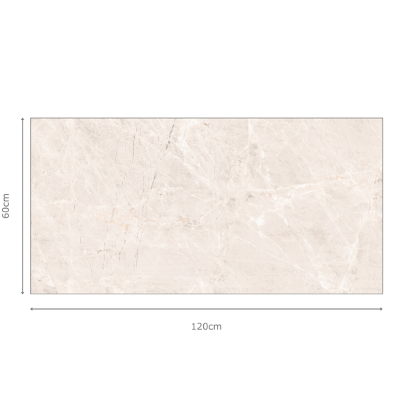 MARBELLA BEIGE porseleinen marmerlook tegel 60x120 cm met carving textuur – luxe beige keramische tegel voor Belgische interieurs – Tegelplus
