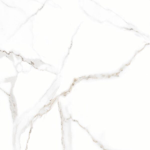 MARBLE WHITE - 80x80cm Glossy Tiles
