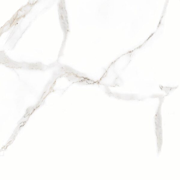 MARBLE WHITE - 80x80cm Glossy Tiles