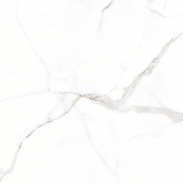 MARBLE WHITE - 80x80cm Glossy Tiles