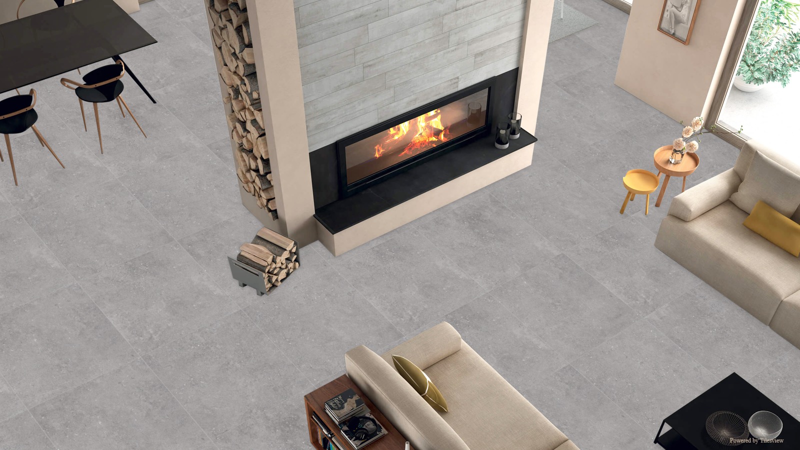 MARINA GREY Cement Tiles 80x80cm