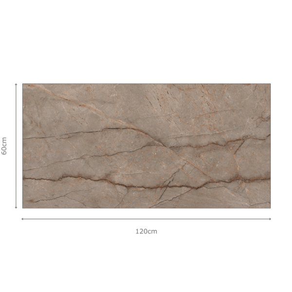 MEXICAN NATURAL beige marmerlook tegel 60x120cm in hoogglans – porseleinen tegel van Tegelplus voor elegante Belgische interieurs