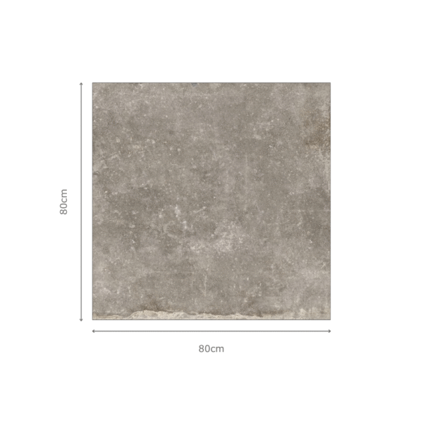 MONTPELIER FALL Grey Stone Tiles 80x80cm