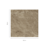 MONTPELIER WARM bruine steenlook tegels 80x80cm matte textuur – porseleinen tegels van Tegelplus voor warme Belgische interieurs