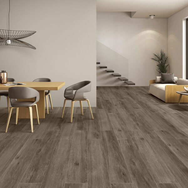NORWAY TAUPE Brown Wood Tiles 20x120cm