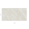 NEST BIANCO Beige Marmer Tegels 60x120cm Gegraveerd Oppervlak – Hoogwaardige porseleinen tegels voor moderne interieurs.