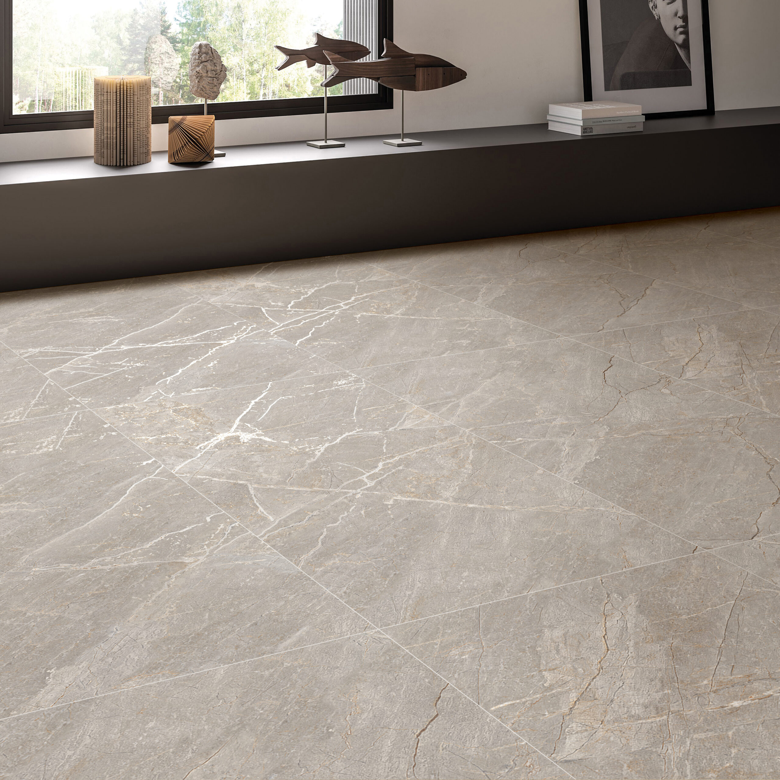 NEST GREY Marble Tiles 60x120cm