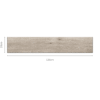 NORWAY BEIGE Wood Tiles 20x120cm