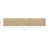 NORWAY SANDLE Brown Wood Tiles 20x120cm
