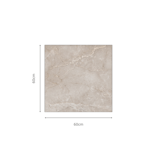 OCEAN GREY - 60x60cm Glossy Tiles