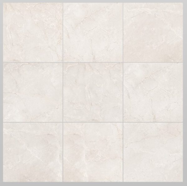 OCEAN WHITE - 80x80cm Glossy Tiles