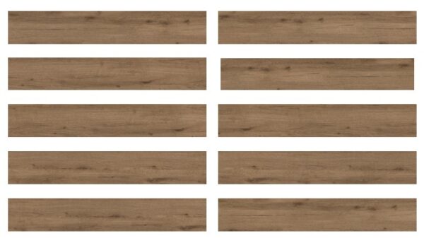 PURE WOOD TEAK Brown Tiles 20x120cm