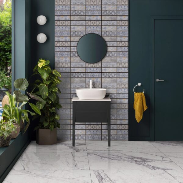 PISA MATT 10x30cm wandtegel met matte afwerking in neutrale kleurtint tiles