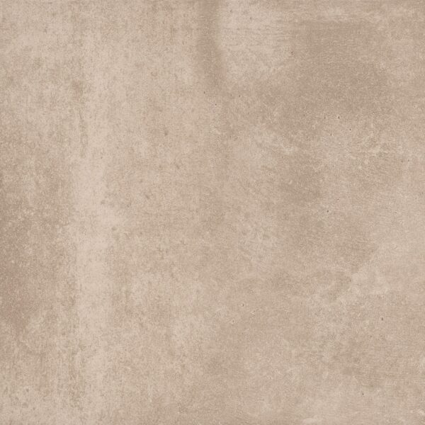 PISARA TAUPE cementlook tegel 80x80cm met matte textuur – porseleinen tegel van Tegelplus voor warme en moderne Belgische interieurs