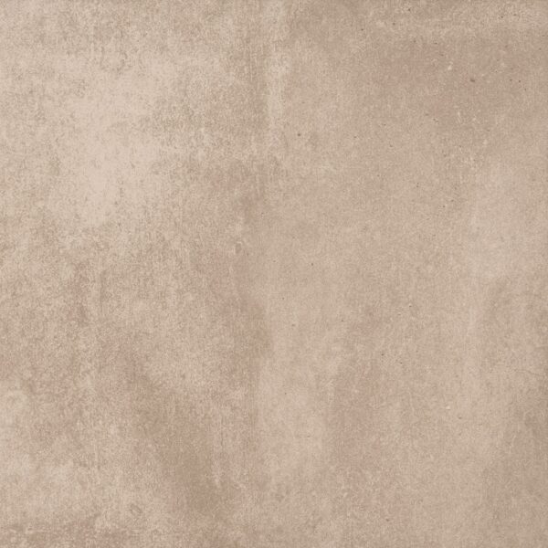 PISARA TAUPE cementlook tegel 80x80cm met matte textuur – porseleinen tegel van Tegelplus voor warme en moderne Belgische interieurs