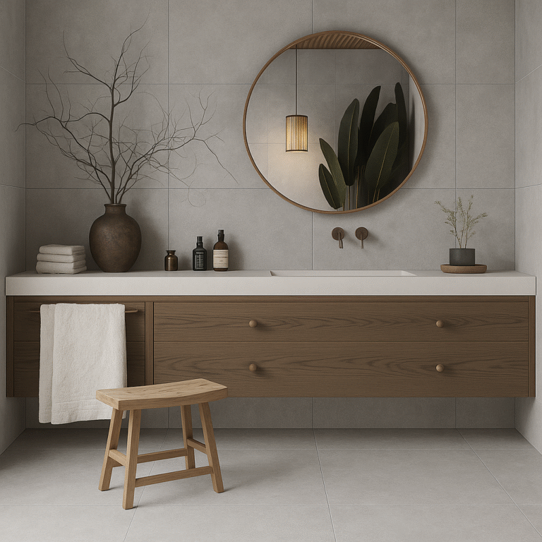Luxe vloertegels PISARA GREY cementlook tegel 80x80cm met matte textuur – porseleinen tegel van Tegelplus voor stijlvolle Belgische interieurs