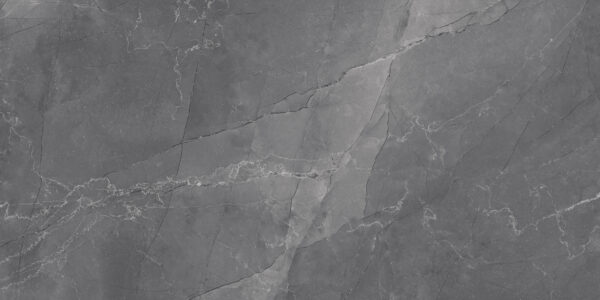 PULPIS CLASSIC GREY marmerlook tegel 60x120cm met grijze adering en carving textuur – moderne porseleinen tegel van Tegelplus voor Belgische interieurs