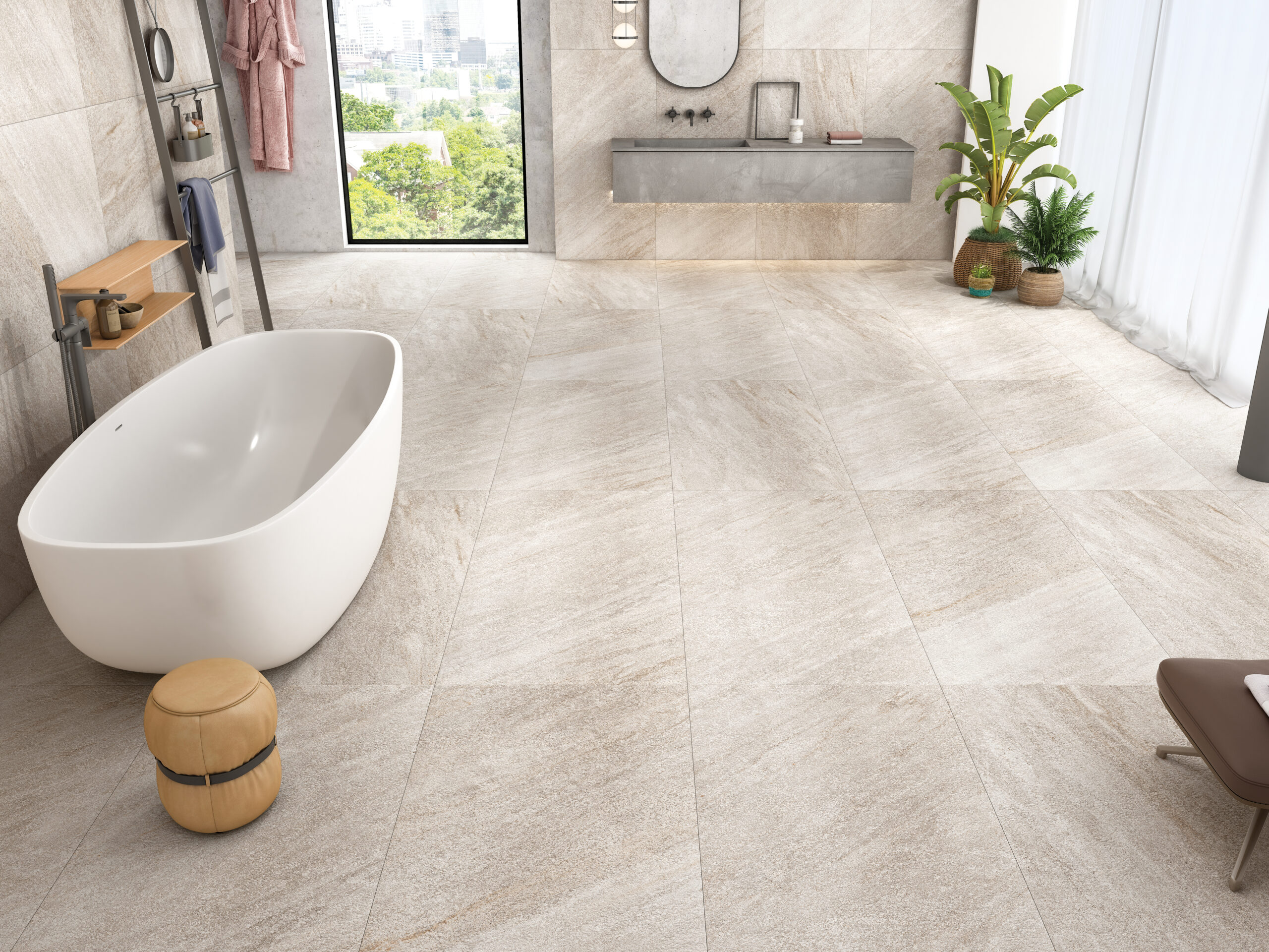 ROCKSTONE CREMA Stone Tiles 60x120cm