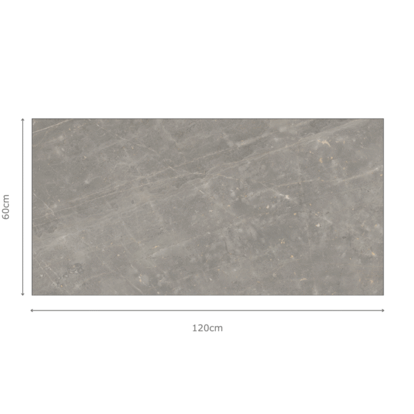 REE GREY - 60x120cm Glossy Tiles