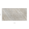 ROCKSTONE GRIS grijze steenlook tegel 60x120cm met matte textuur – porseleinen tegel van Tegelplus voor moderne Belgische interieurs