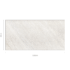 ROCKSTONE WHITE witte steenlook tegel 60x120cm met matte textuur – porseleinen tegel van Tegelplus voor frisse en moderne Belgische interieurs