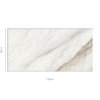RODUM CREMA marmerlook tegel 60x120cm met glanzende afwerking – porseleinen tegel van Tegelplus voor elegante Belgische interieurs