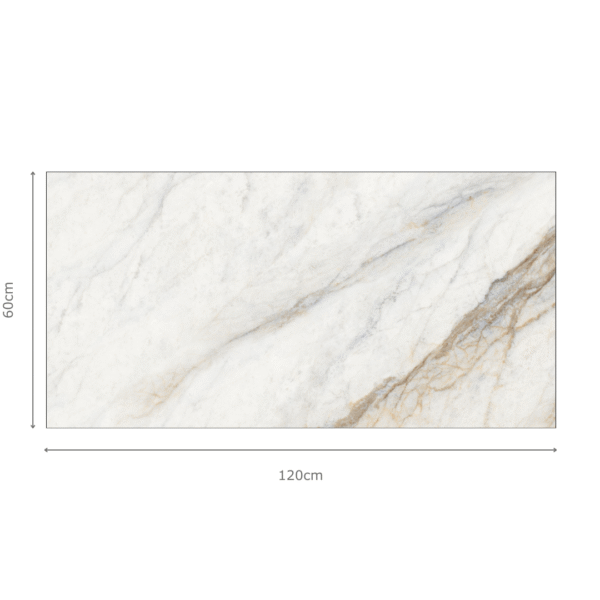 RODUM CREMA marmerlook tegel 60x120cm met glanzende afwerking – porseleinen tegel van Tegelplus voor elegante Belgische interieurs