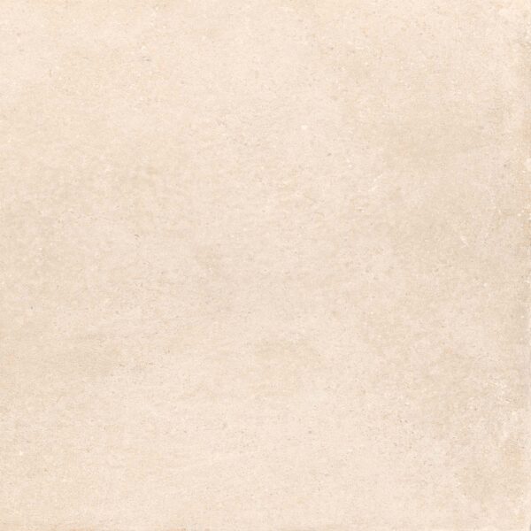 SIERRA SAND crèmekleurige cementlook tegel 60x60cm met granula matte afwerking – porseleinen tegel van Tegelplus voor rustgevende Belgische interieurs
