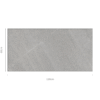 SOFIA GRIS grijze steenlook tegel 60x120cm met matte textuur – porseleinen tegel van Tegelplus voor moderne Belgische interieurs