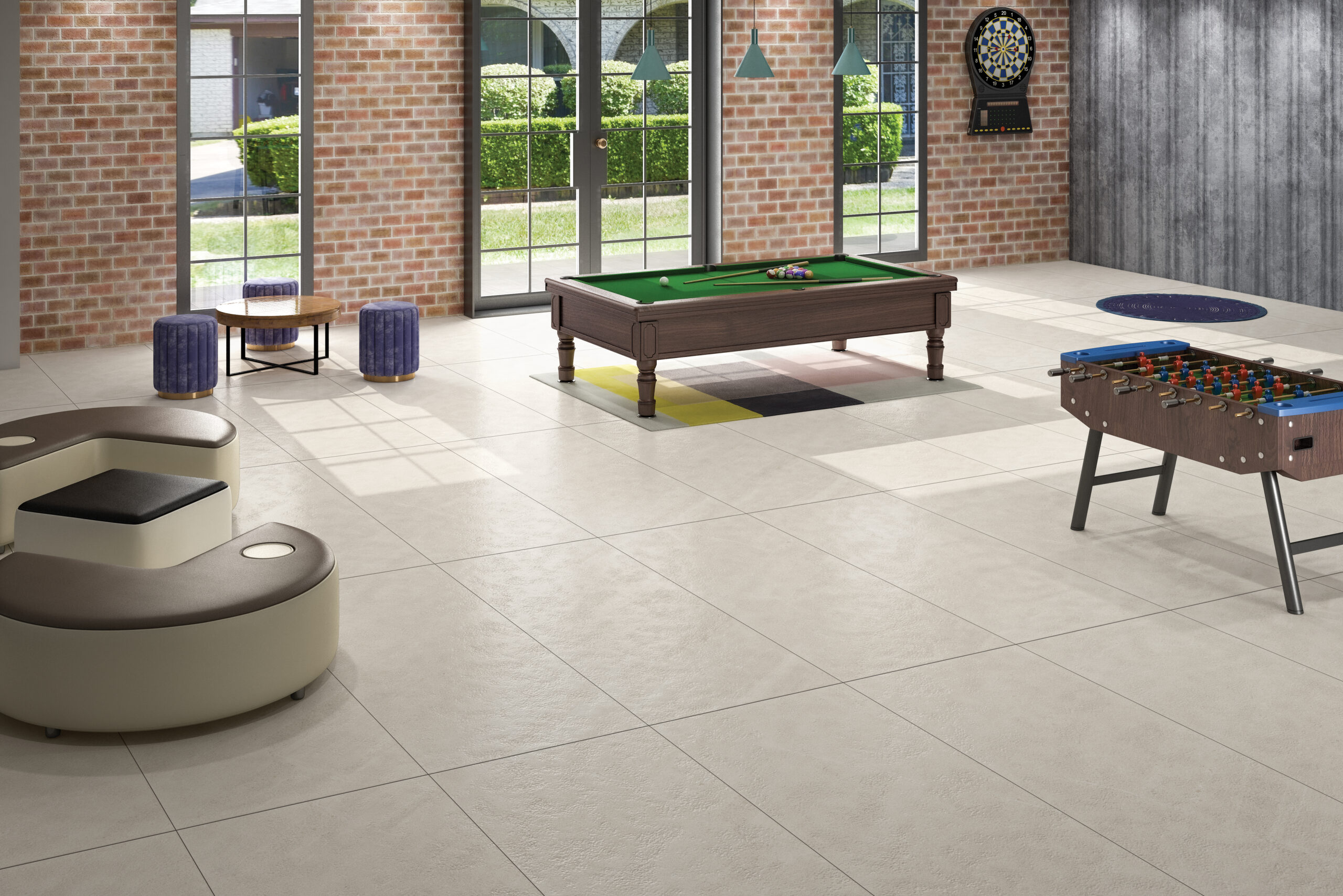 SOFIA PEARL White Stone Tiles 60x120cm