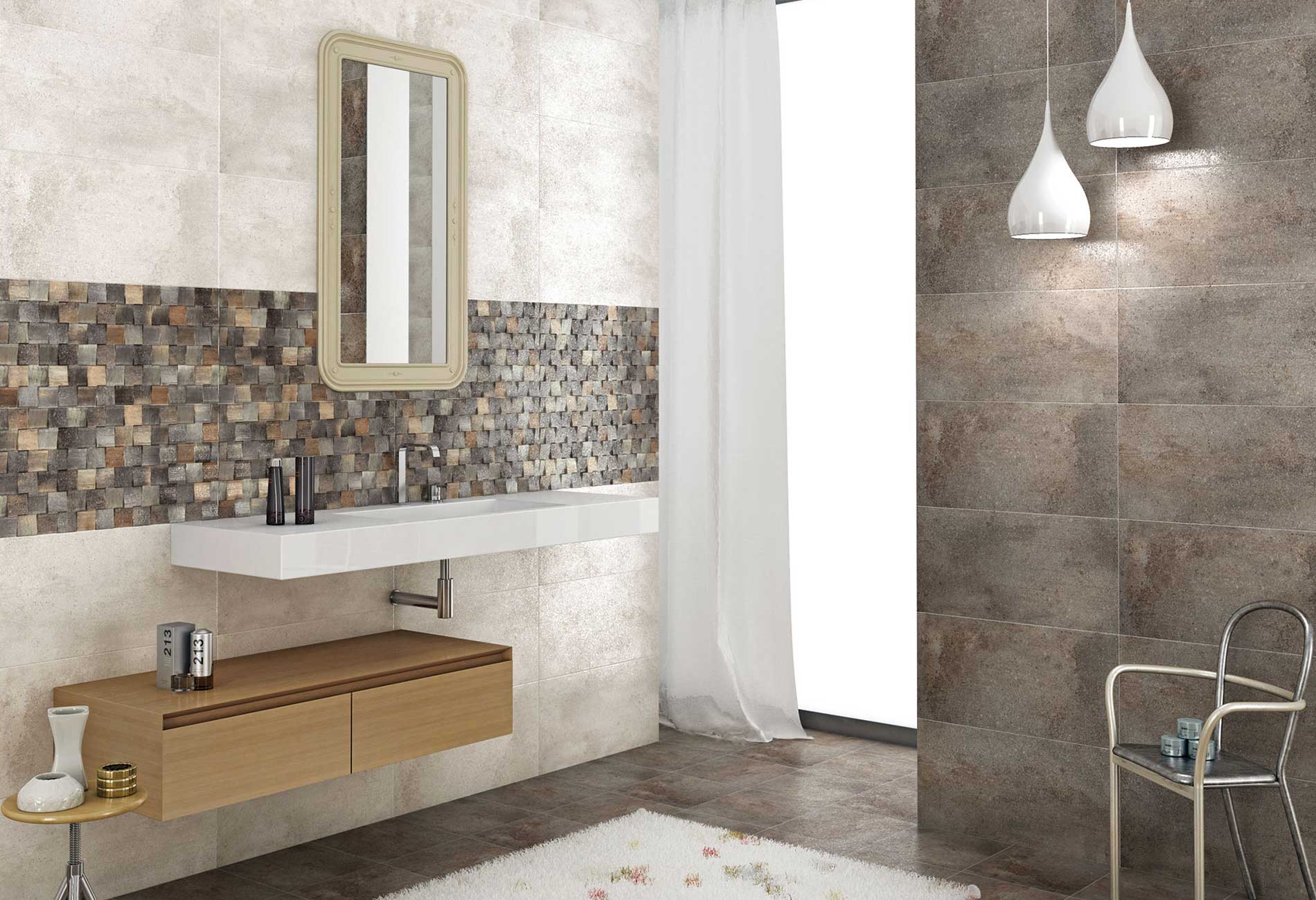 Keramische tegel SPARK BIANCO-P 30x60cm met matte afwerking in heldere witte tint tiles