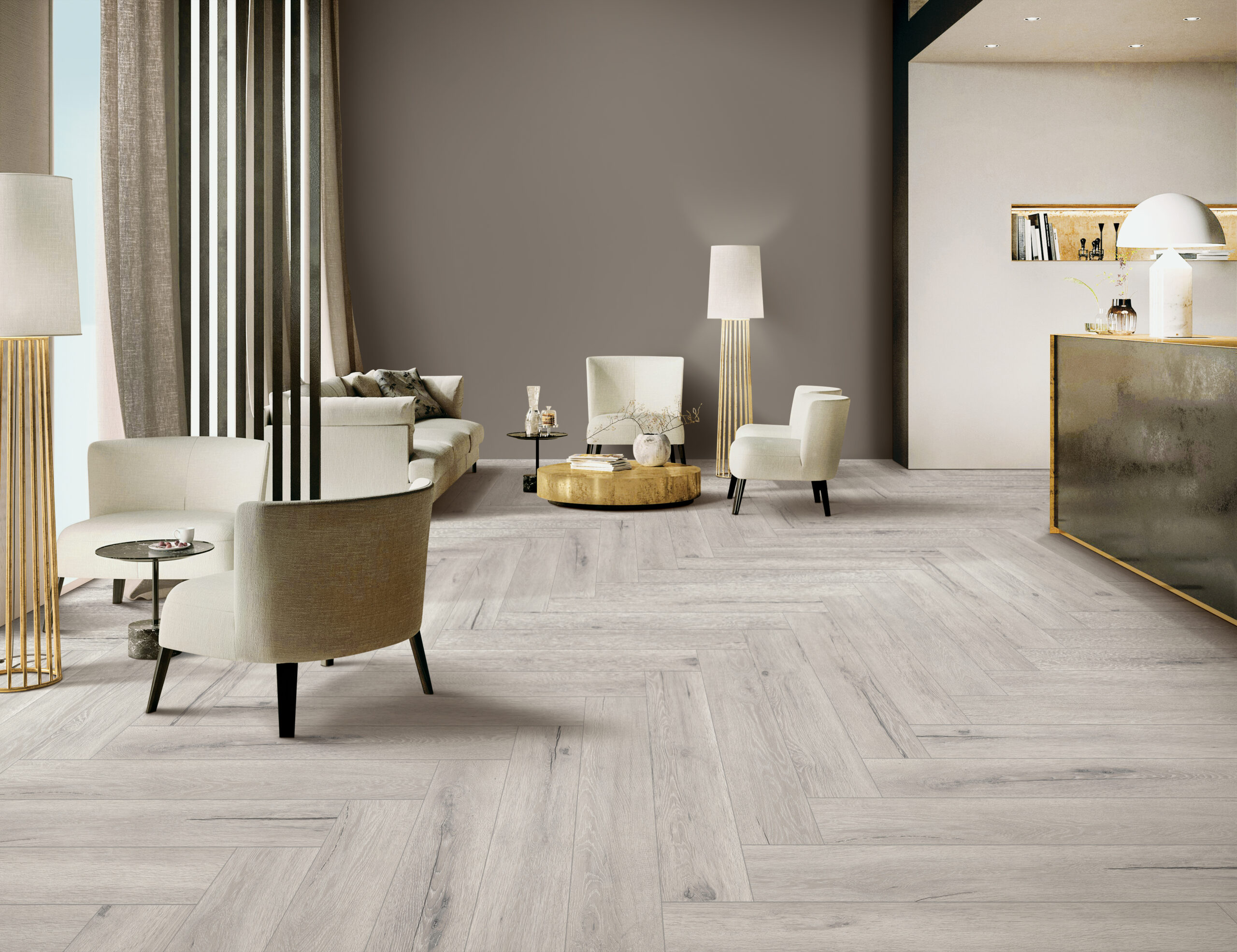 SWEDEN BEIGE Wood Tiles 20x120cm