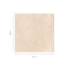 SANDERS IVORY beige steenlook tegel 80x80cm met matte textuur – porseleinen tegel van Tegelplus voor warme Belgische interieurs