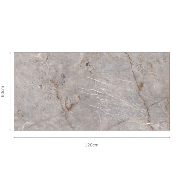 SARANCOLLIN CARVED GREY marmerlook tegel 60x120cm met carving structuur – porseleinen vloer- en wandtegel van Tegelplus voor moderne Belgische interieurs
