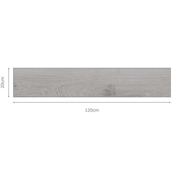SAVANA GRIS Grey Wood Tiles 20x120cm