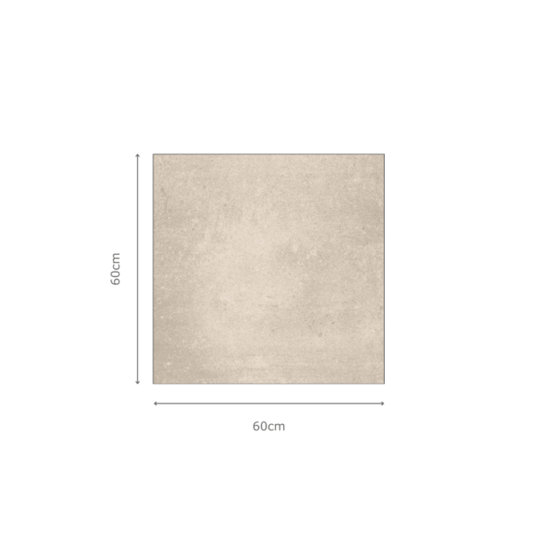 SIERRA BIANCO lichtgrijze cementlook tegel 60x60cm met granula matte afwerking – porseleinen tegel van Tegelplus voor moderne Belgische interieurs
