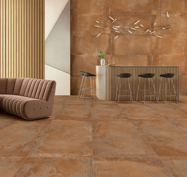 SURFACE COTTO Brown Cement Tiles 60x120cm