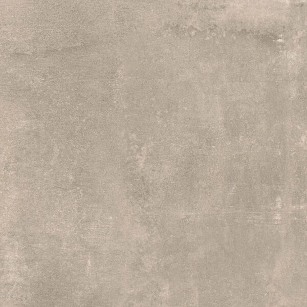 TOKO TAUPE cementlook tegel 60x60cm en 80x80cm in taupegrijs met matte afwerking – porseleinen tegel van Tegelplus voor Belgische interieurs