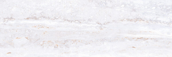 TRAVERTINE BIANCO 30x90cm matte tegel met natuursteenlook in helder wit