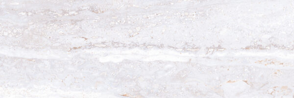 TRAVERTINE BIANCO 30x90cm matte tegel met natuursteenlook in helder wit