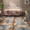 VENUS RUST bruine metallic tegel 60x120 cm – porseleinen tegel met luxe bruine metallic afwerking van Tegelplus voor stijlvolle Belgische interieurs