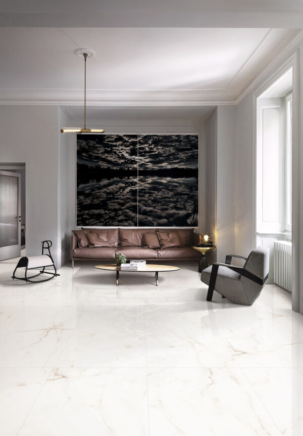 VERONA SKY witte marmerlook tegel 80x80cm mat – grootformaat tegel van Tegelplus geschikt voor residentieel en commercieel gebruik