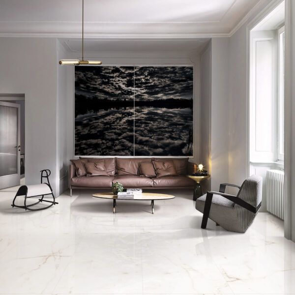 VERONA SKY witte marmerlook tegel 80x80cm mat – grootformaat tegel van Tegelplus geschikt voor residentieel en commercieel gebruik