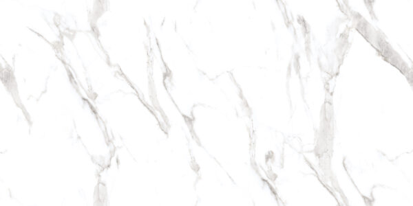 VOLCANIC GREY INFINITY witte marmerlook tegel 60x120 cm met glanzend oppervlak en vulkanische grijstinten – Tegelplus België