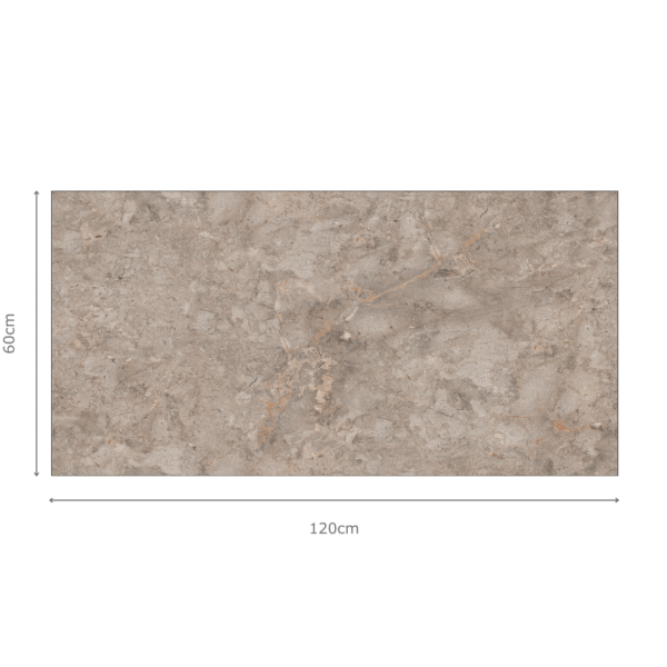 VOLCANIC GREY INFINITY witte marmerlook tegel 60x120 cm – glanzend porselein met vulkanische grijstinten, Tegelplus België
